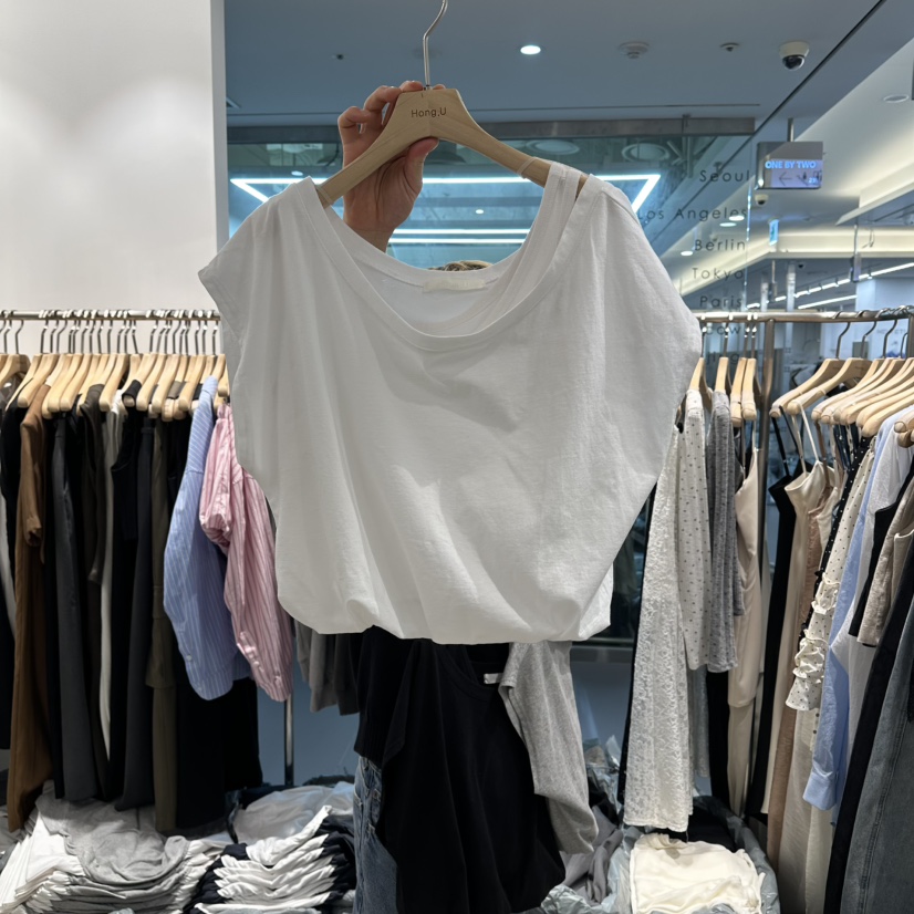 HONG.U韓國直郵實拍女裝新品熱賣人氣推薦26春夏時尚T恤HONG.UT恤圖色1