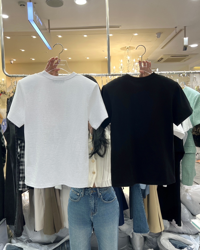 WORK SHOP韓國東大門代購女裝新款休閑熱賣時尚職業推薦T恤Work_shopT恤