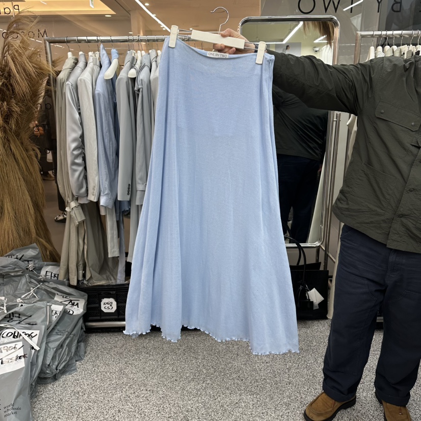 ONEBYTWO韓國直郵女裝新品時尚26春夏職業人氣推薦熱賣長裙ONE BY TWO長裙圖色2