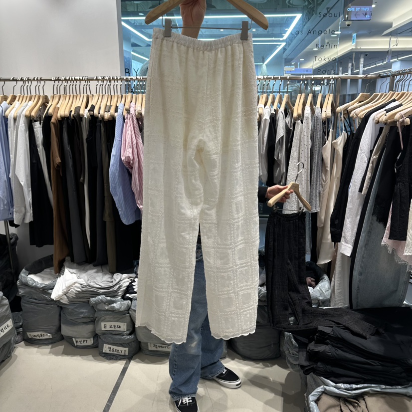 HONG.U韓國東大門直郵女士新款26春夏時尚職業熱賣休閑褲HONG.U休閑褲