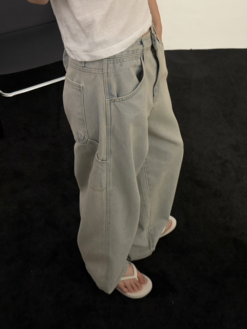 VISUAL SPACE/PAGE92/FLEISCHER韓國直郵實拍女裝新品人氣牛仔褲VISUAL SPACE/PAGE92/FLEISCHER牛仔褲