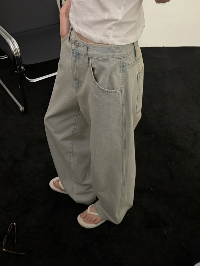 VISUAL SPACE/PAGE92/FLEISCHER韓國直郵實拍女裝新品人氣牛仔褲VISUAL SPACE/PAGE92/FLEISCHER牛仔褲