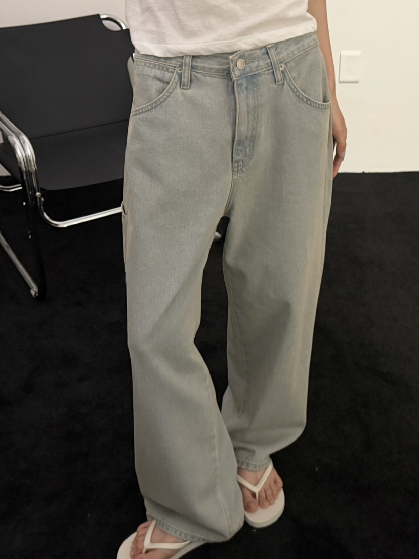 VISUAL SPACE/PAGE92/FLEISCHER韓國直郵實拍女裝新品人氣牛仔褲VISUAL SPACE/PAGE92/FLEISCHER牛仔褲