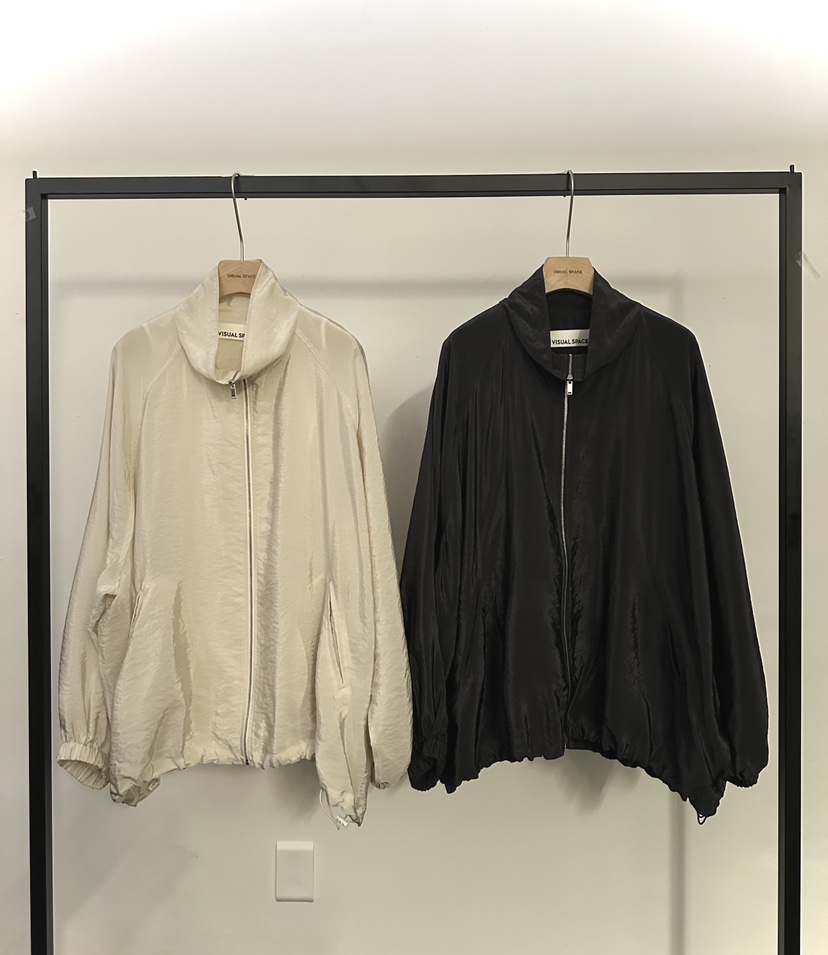 VISUAL SPACE/PAGE92/FLEISCHER韓國東大門直郵女裝新款時尚夾克拉鏈VISUAL SPACE/PAGE92/FLEISCHER夾克