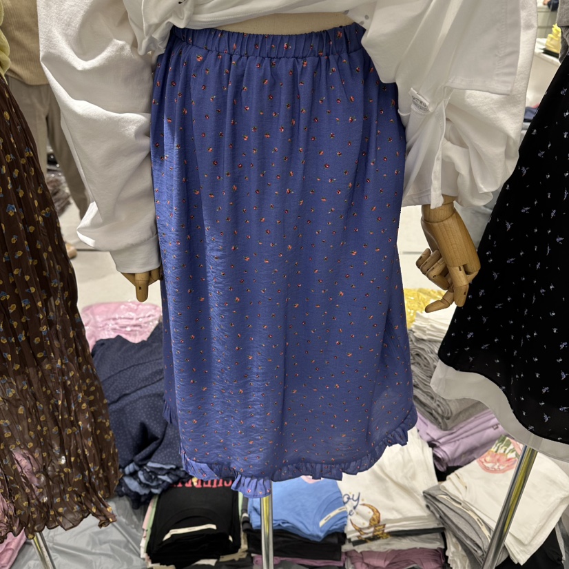 COMBO韓國東大門直郵女士新款休閑26春夏熱賣半身裙中短裙COM_BO半身裙/中短裙圖色1