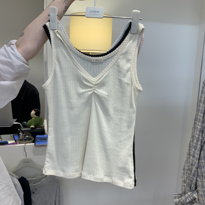 JINSIM韓國代購女士新品休閑人氣26春夏推薦熱賣吊帶背心JINSIM吊帶/背心圖色1