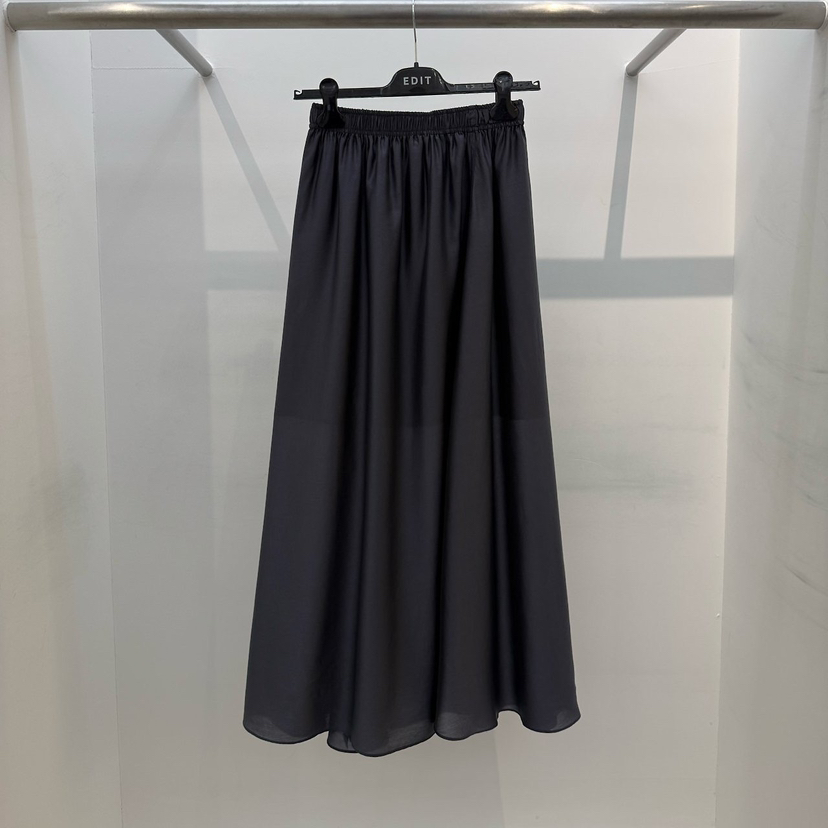 EDIT韓國東大門代購女裝新款26春夏職業休閑熱賣推薦長裙EDIT長裙圖色1墨色