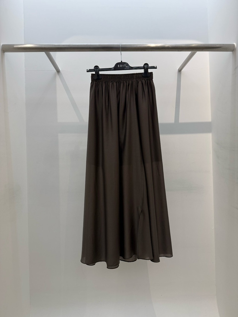 EDIT韓國東大門代購女裝新款26春夏職業休閑熱賣推薦長裙EDIT長裙圖色3棕色