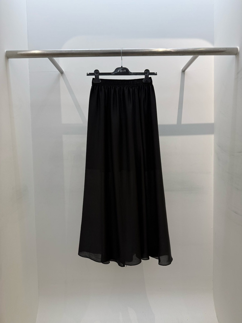 EDIT韓國東大門代購女裝新款26春夏職業休閑熱賣推薦長裙EDIT長裙圖色4黑色