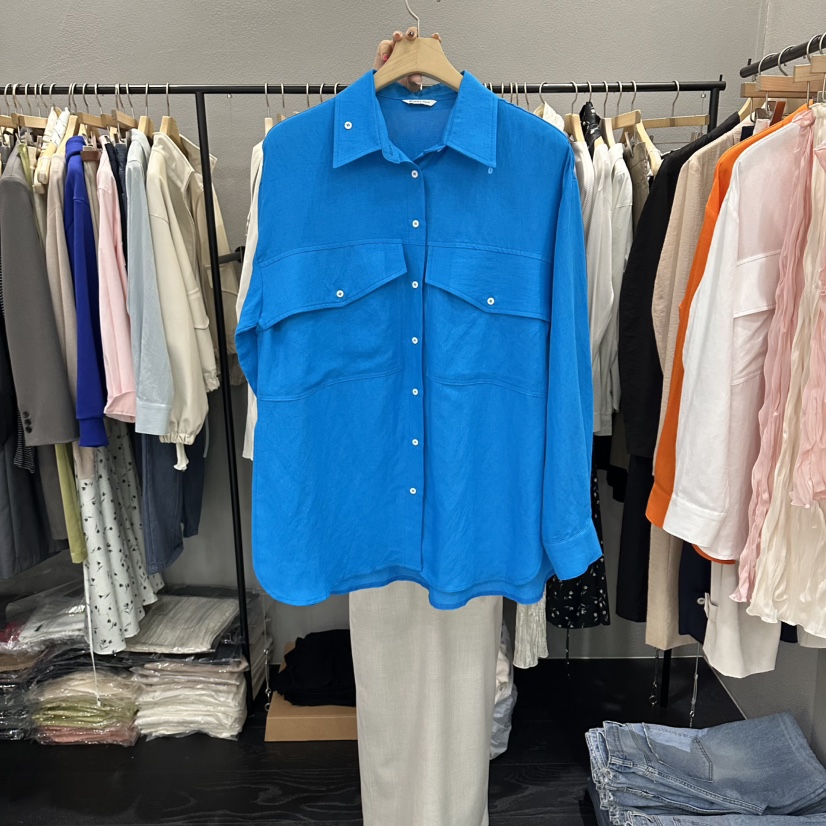 FLAMME TOIT/LUNAMDE韓國直郵女裝新品推薦休閑襯衫蕾絲衫FLAMME TOIT/LUNAMDE襯衫/蕾絲衫圖色3