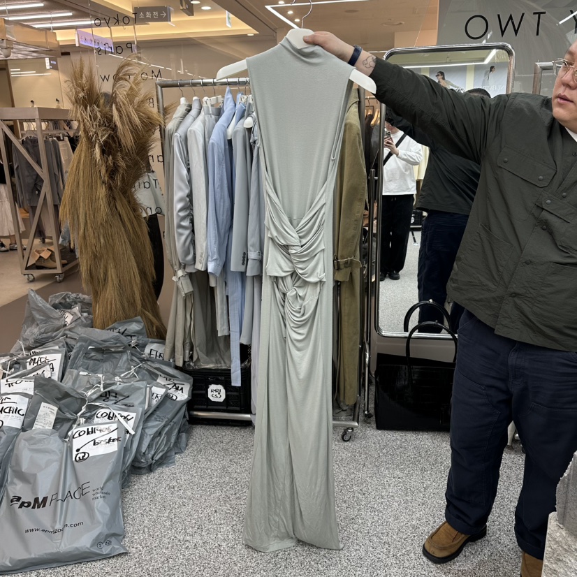 ONEBYTWO韓國東大門直郵女士新品人氣26春夏職業熱賣連衣裙ONE BY TWO連衣裙圖色3