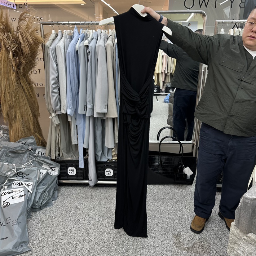 ONEBYTWO韓國東大門直郵女士新品人氣26春夏職業熱賣連衣裙ONE BY TWO連衣裙圖色4