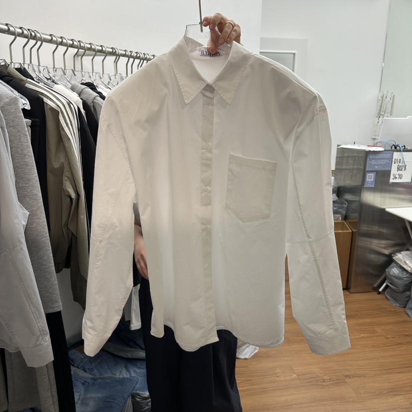 GABIZON韓國代購女裝新款熱賣職業26春夏休閑時尚襯衫蕾絲衫GABIZON襯衫/蕾絲衫圖色1