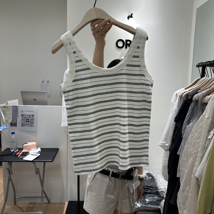 ORE-P韓國直郵女裝新品推薦熱賣時尚人氣職業26春夏吊帶背心ORE吊帶/背心