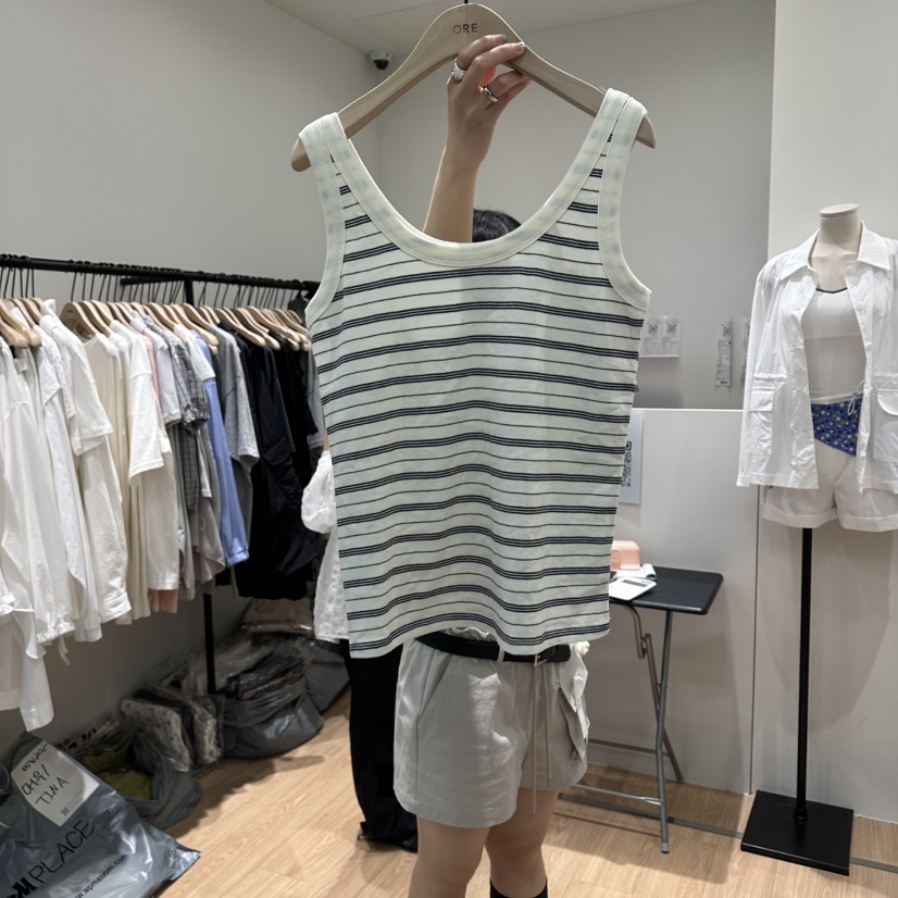 ORE-P韓國直郵女裝新品推薦熱賣時尚人氣職業26春夏吊帶背心ORE吊帶/背心圖色2
