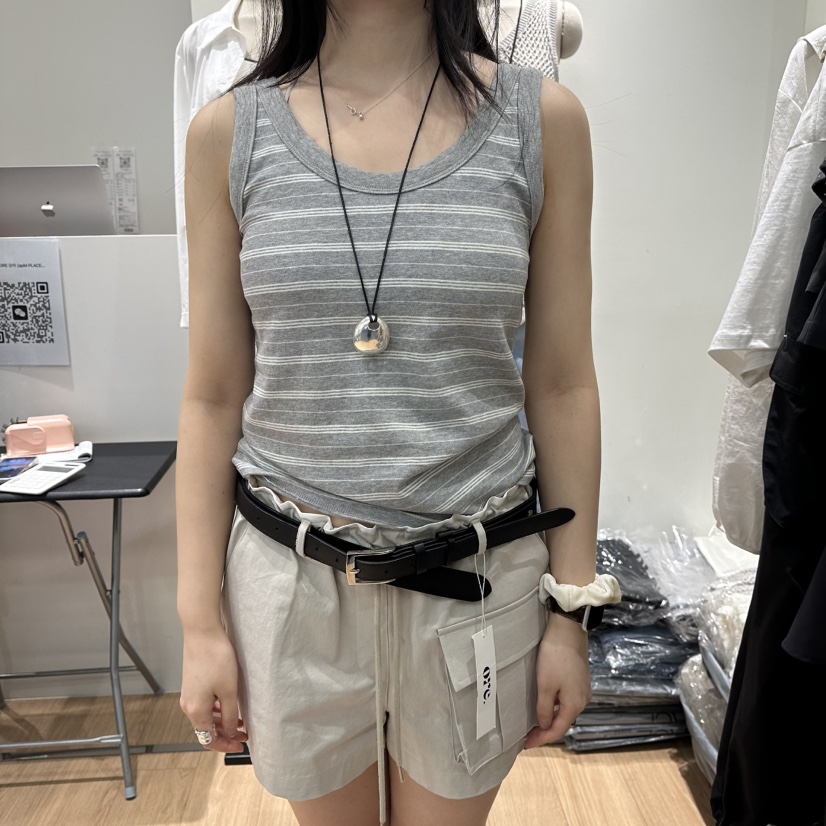 ORE-P韓國直郵女裝新品推薦熱賣時尚人氣職業26春夏吊帶背心ORE吊帶/背心圖色3