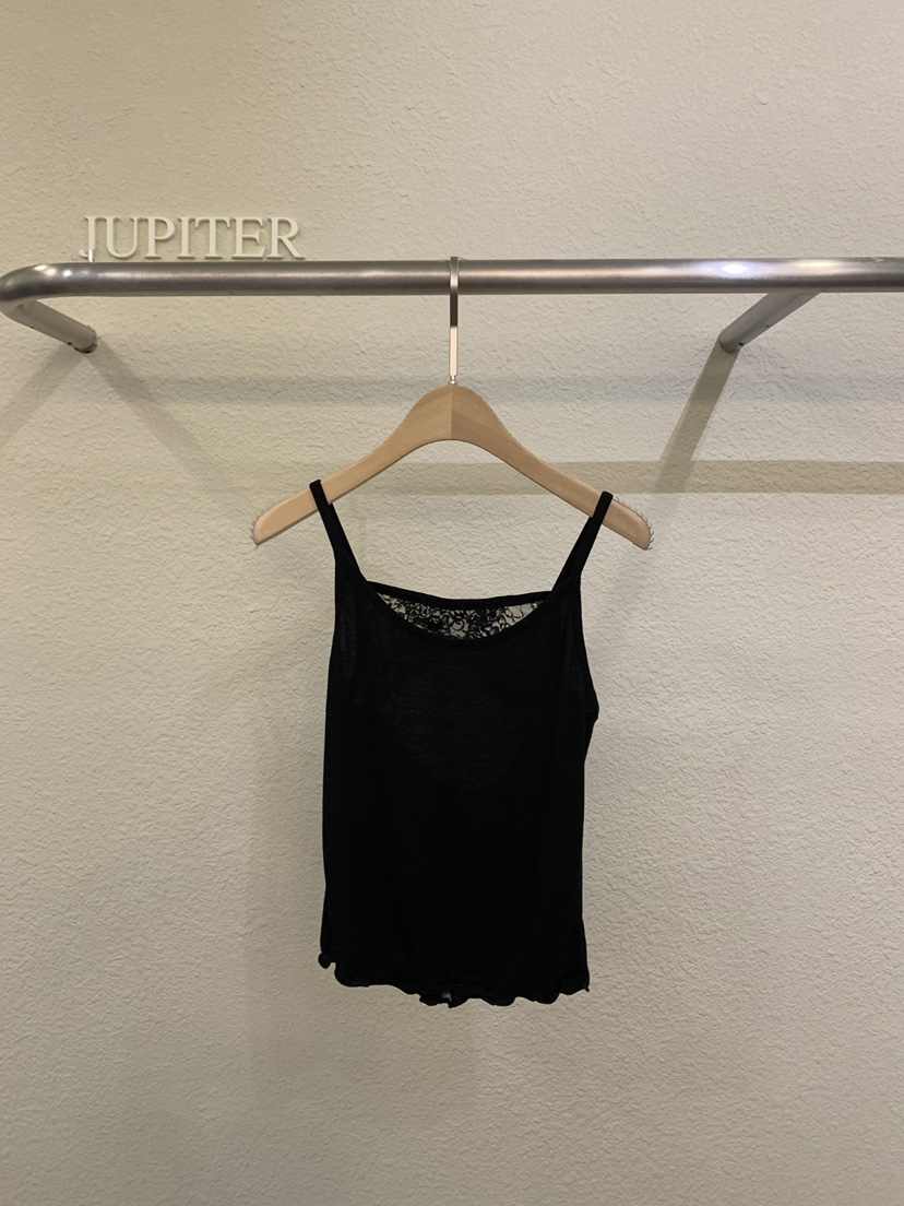 JUPITER韓國代購女士新款時尚熱賣人氣休閑26春夏吊帶背心蕾絲JUPITER吊帶/背心圖色3