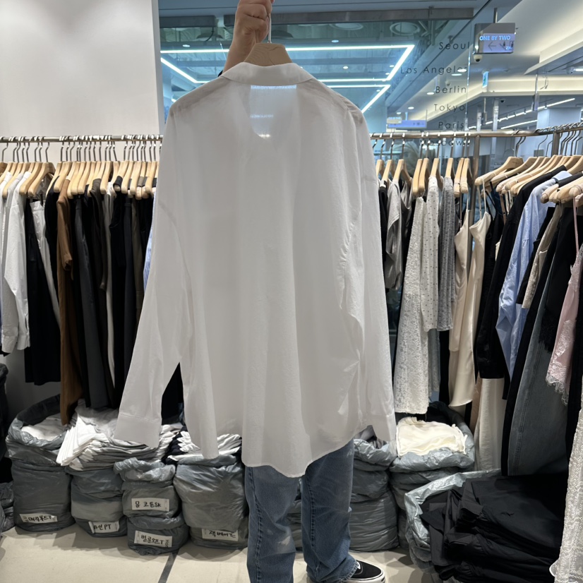 HONG.U韓國代購女裝新款熱賣推薦26春夏人氣職業襯衫蕾絲衫HONG.U襯衫/蕾絲衫