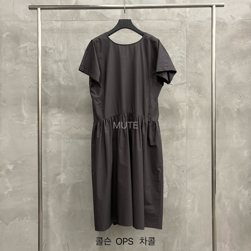 MUTE-P韓國代購女士新品人氣休閑時尚職業推薦26春夏連衣裙MUTE連衣裙圖色3