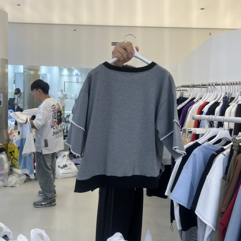 NON CLIP韓國代購女士新品休閑時尚人氣職業熱賣26春夏T恤NON CLIPT恤