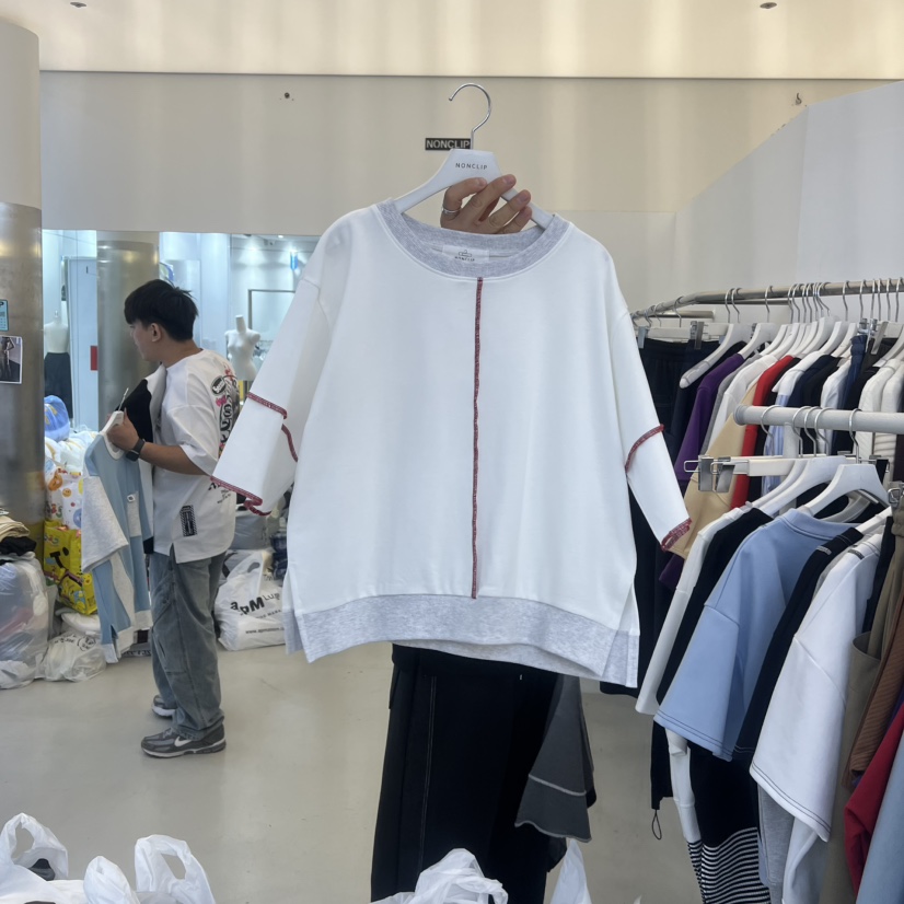 NON CLIP韓國代購女士新品休閑時尚人氣職業熱賣26春夏T恤NON CLIPT恤圖色3