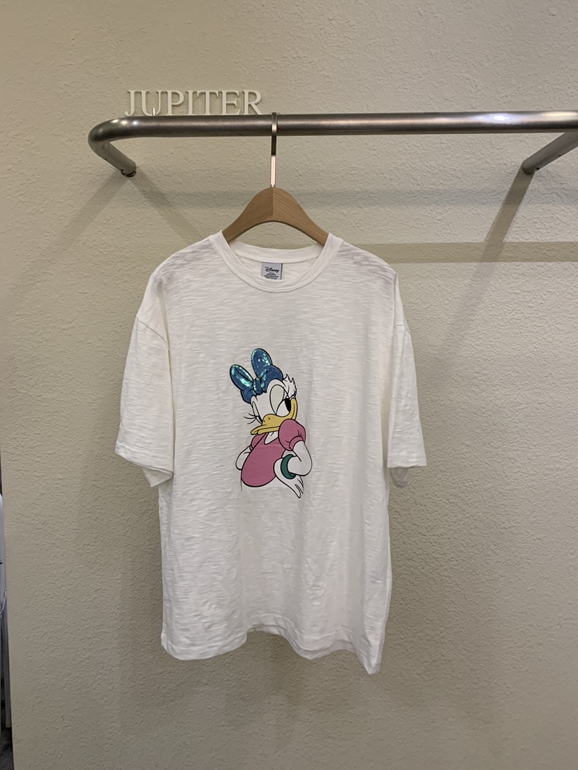 JUPITER韓國代購女士新品推薦26春夏時尚職業熱賣人氣T恤JUPITERT恤圖色1