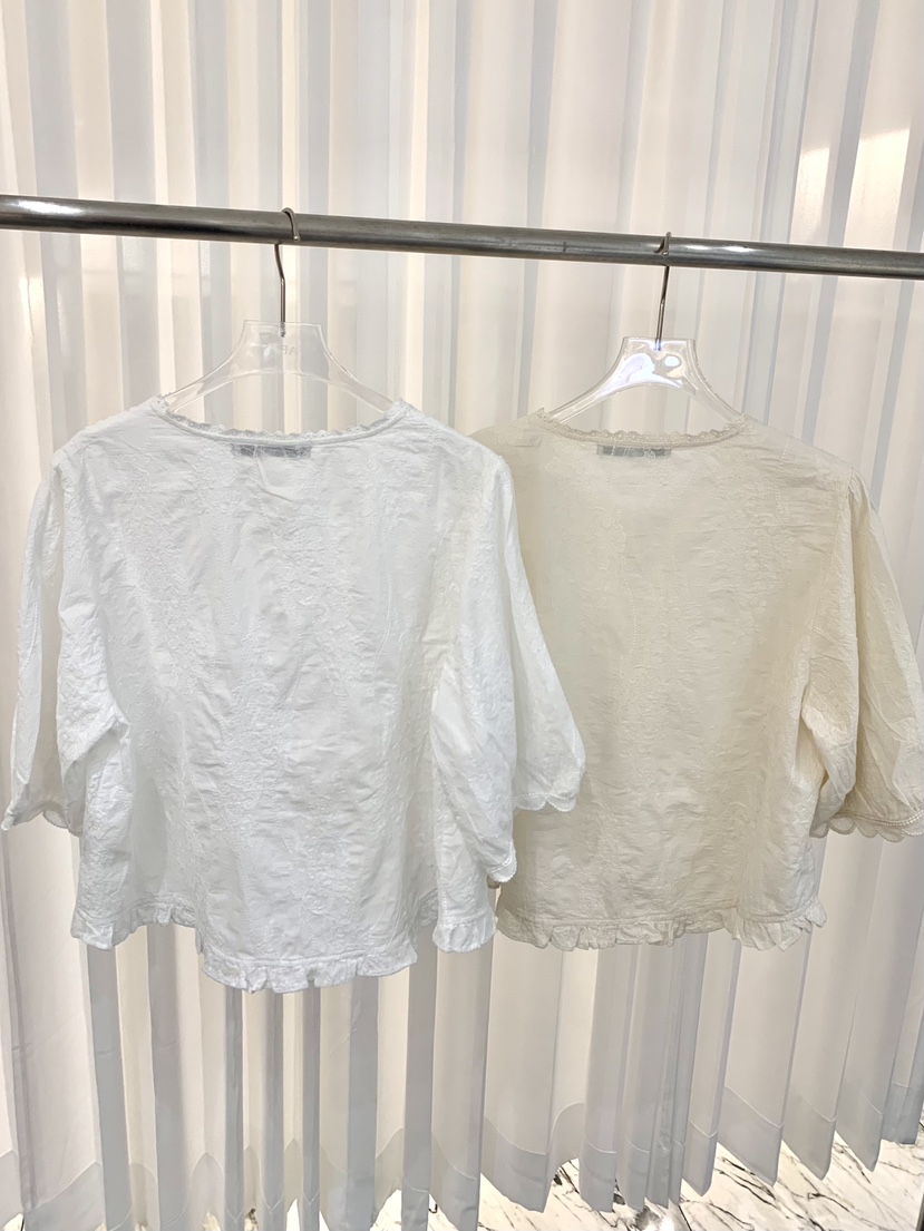 FABRIC韓國東大門直郵女裝新款人氣熱賣休閑時尚襯衫蕾絲衫FABRIC襯衫/蕾絲衫