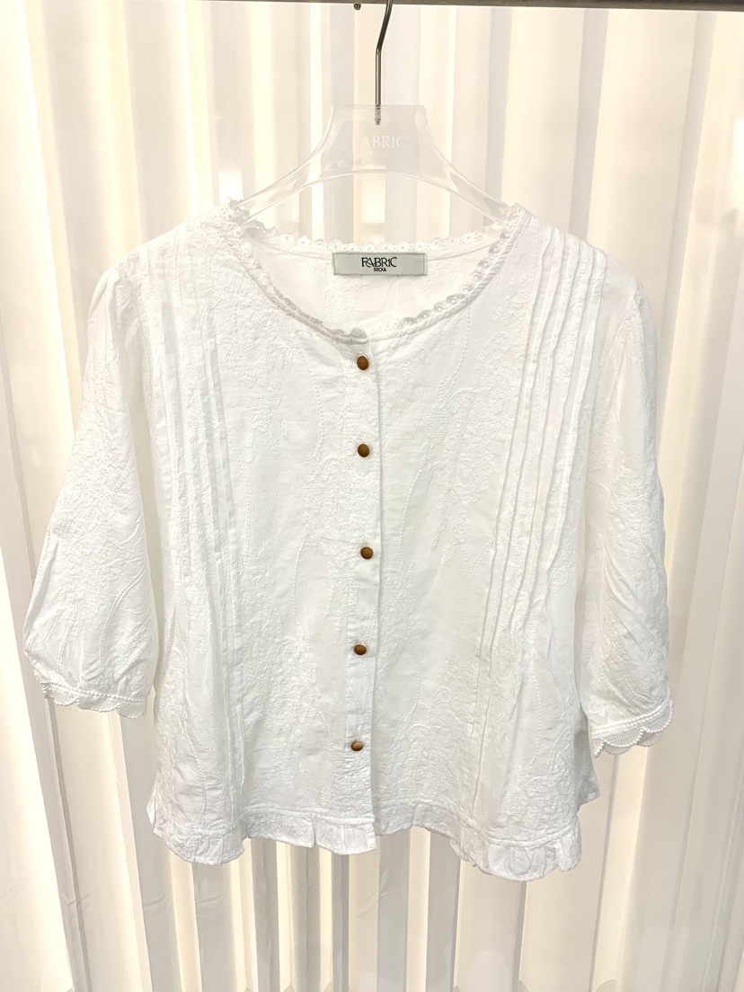 FABRIC韓國東大門直郵女裝新款人氣熱賣休閑時尚襯衫蕾絲衫FABRIC襯衫/蕾絲衫圖色1