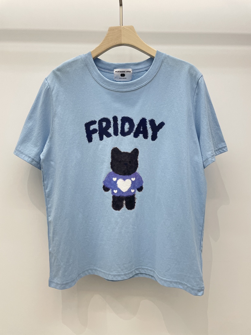 NYLON韓國直郵女裝新品職業26春夏休閑時尚推薦熱賣人氣T恤NYLONT恤圖色3