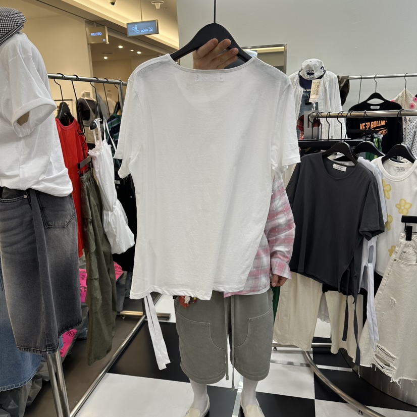 LADYBLACK/THE BLACK韓國東大門代購女士新品時尚人氣T恤LADYBLACK/THE BLACKT恤