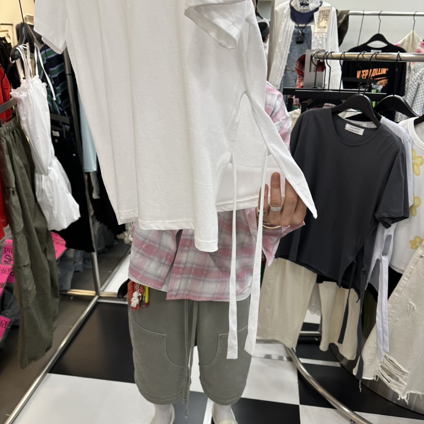 LADYBLACK/THE BLACK韓國東大門代購女士新品時尚人氣T恤LADYBLACK/THE BLACKT恤