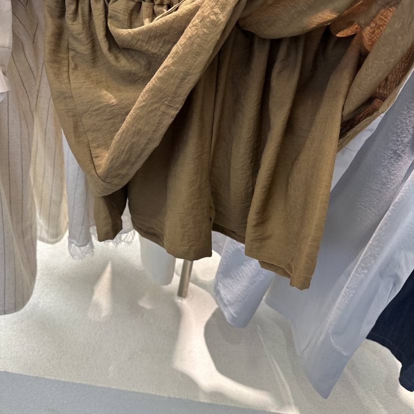 HUMMING BIRD韓國直郵實拍女裝新品26春夏短褲闊腿褲亞麻HUMMING BIRD短褲