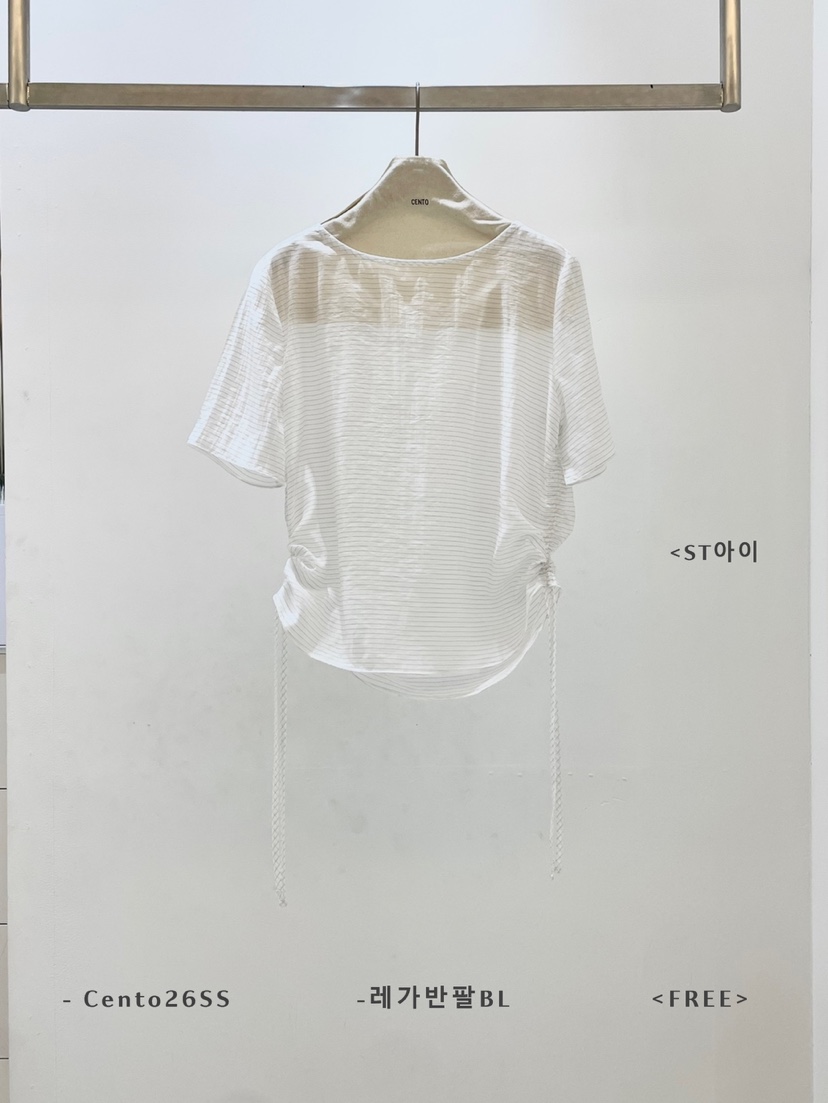 CENTO韓國直郵女士新品推薦休閑職業人氣熱賣26春夏襯衫蕾絲衫CENTO襯衫/蕾絲衫圖色1