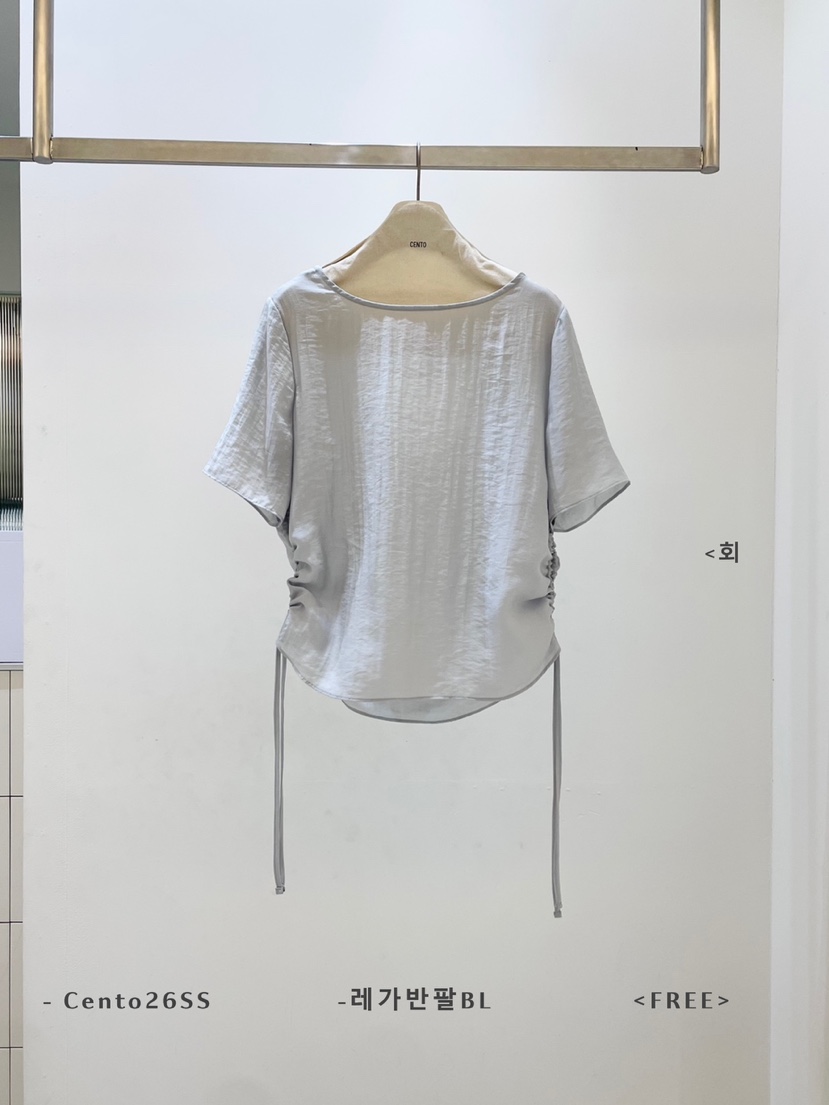 CENTO韓國直郵女士新品推薦休閑職業人氣熱賣26春夏襯衫蕾絲衫CENTO襯衫/蕾絲衫圖色3