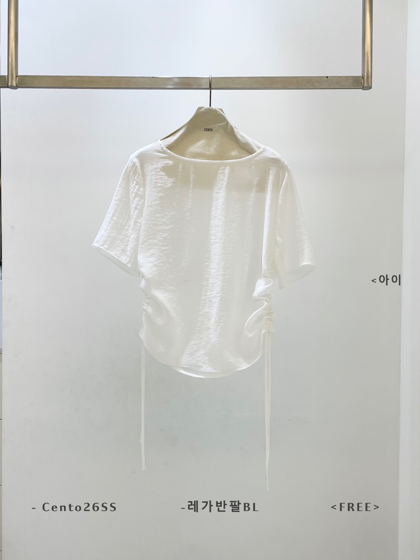 CENTO韓國直郵女士新品推薦休閑職業人氣熱賣26春夏襯衫蕾絲衫CENTO襯衫/蕾絲衫圖色4