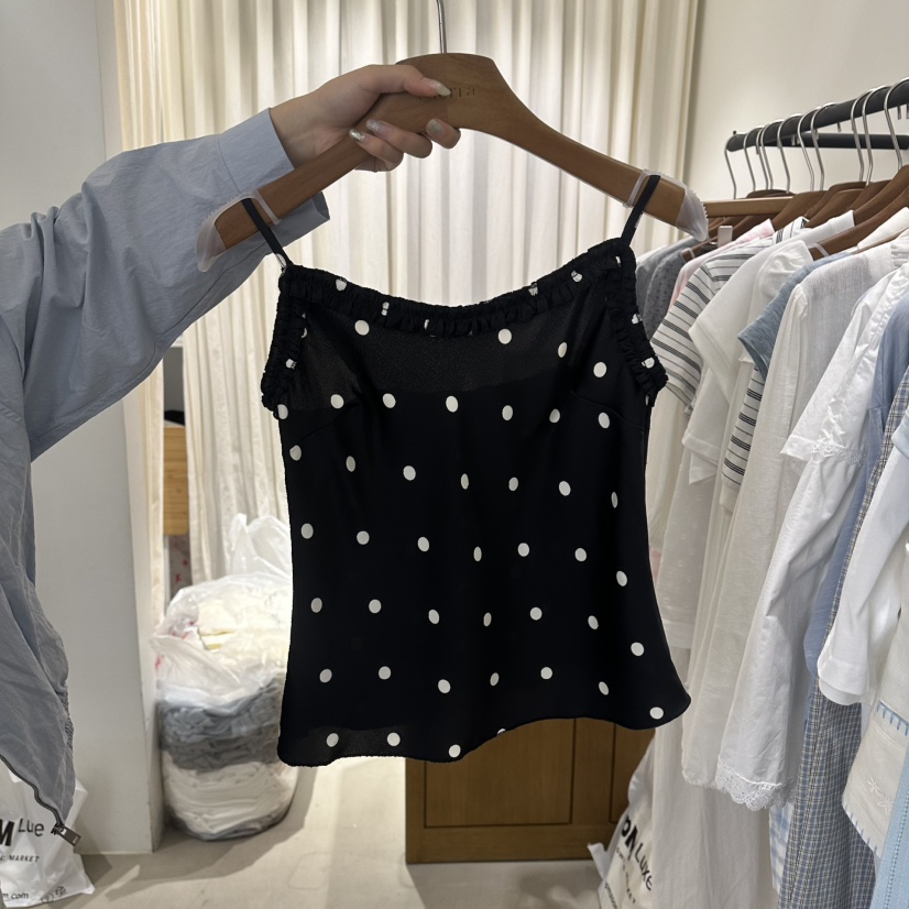 SIERRA韓國直郵實拍女裝新款人氣時尚職業推薦休閑吊帶背心SIERRA吊帶/背心圖色2