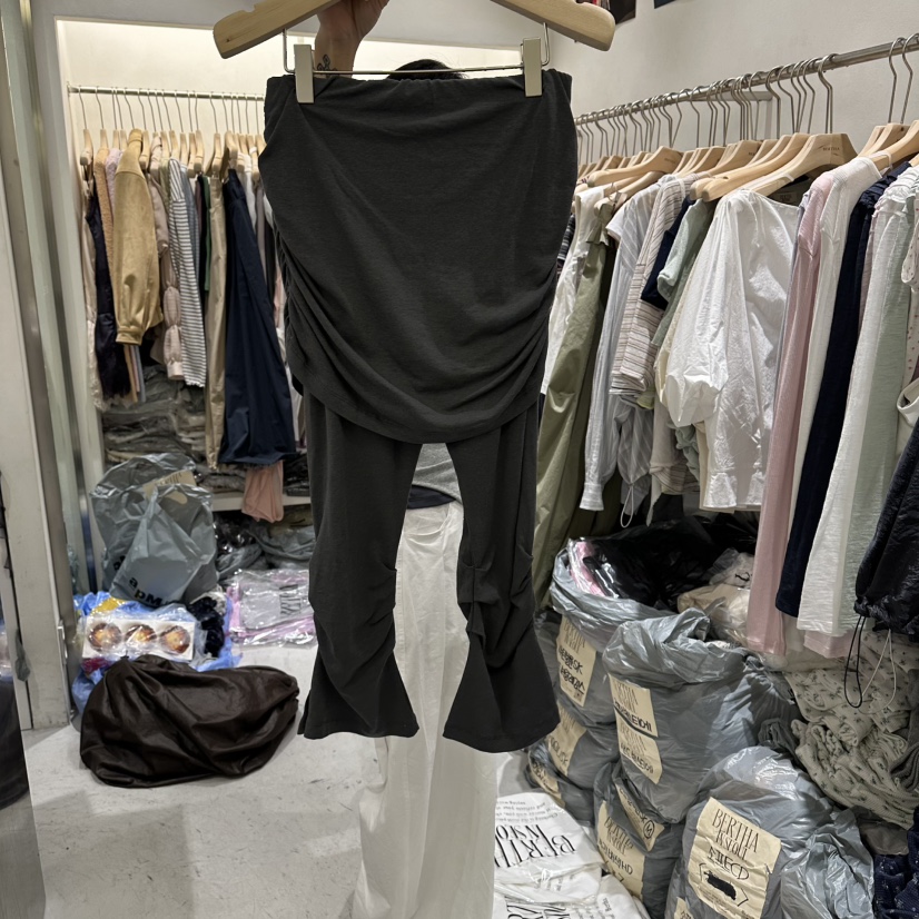 BERTHA韓國東大門代購女裝新款熱賣休閑時尚推薦裙褲褶皺BERTHA裙褲圖色2