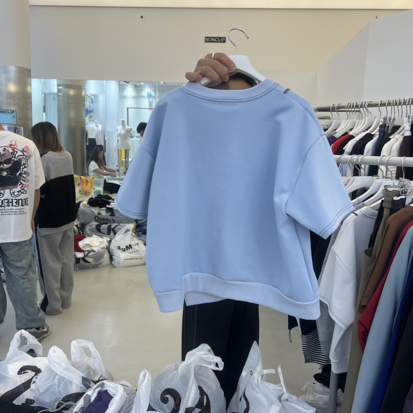 NON CLIP韓國直郵實拍女士新品人氣熱賣推薦休閑26春夏T恤NON CLIPT恤