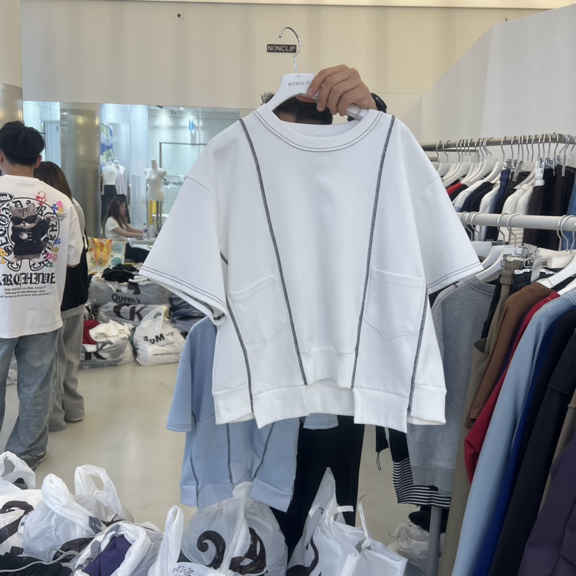 NON CLIP韓國直郵實拍女士新品人氣熱賣推薦休閑26春夏T恤NON CLIPT恤圖色3