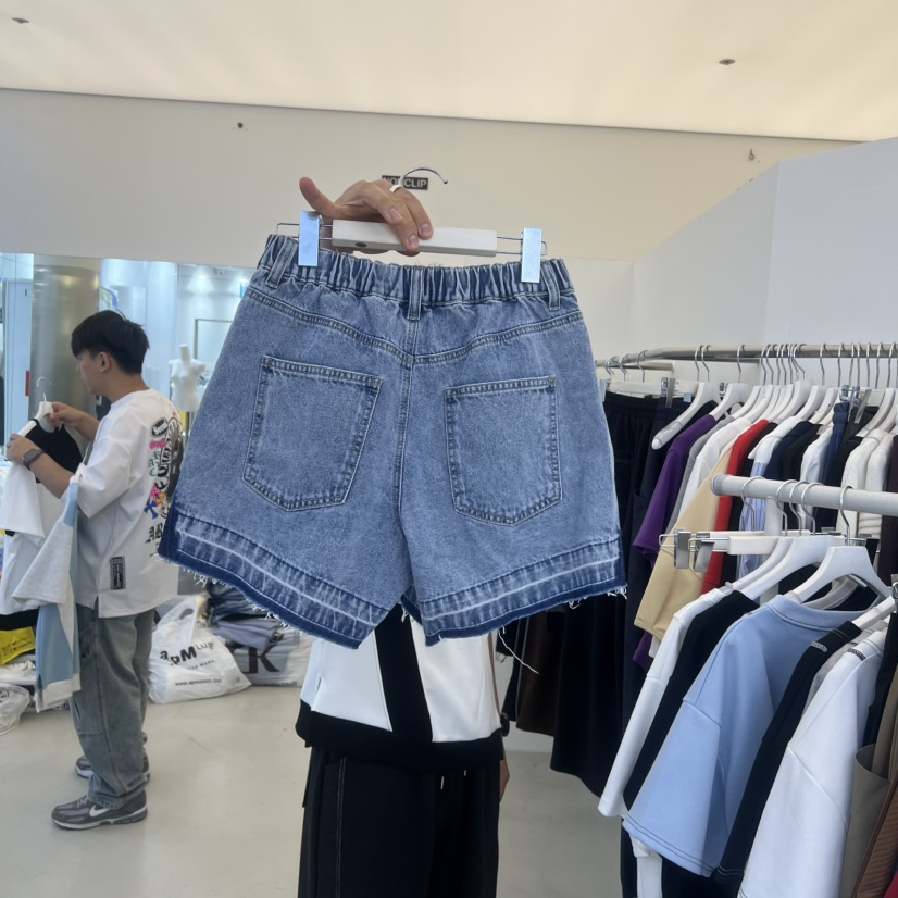 NON CLIP韓國代購女裝新品人氣推薦26春夏休閑職業短褲水洗NON CLIP短褲