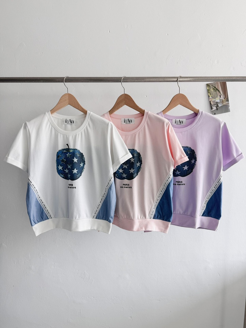 IAAN韓國代購女裝新款職業26春夏休閑熱賣人氣推薦時尚T恤iaAnT恤