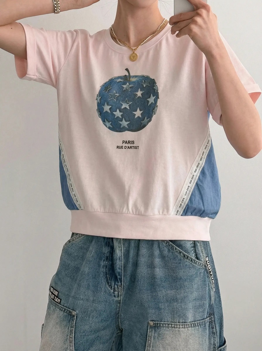 IAAN韓國代購女裝新款職業26春夏休閑熱賣人氣推薦時尚T恤iaAnT恤