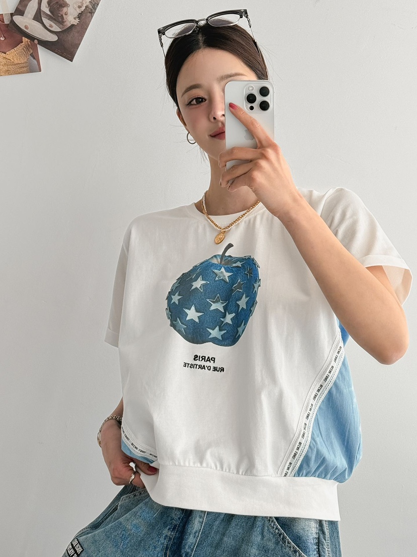 IAAN韓國代購女裝新款職業26春夏休閑熱賣人氣推薦時尚T恤iaAnT恤