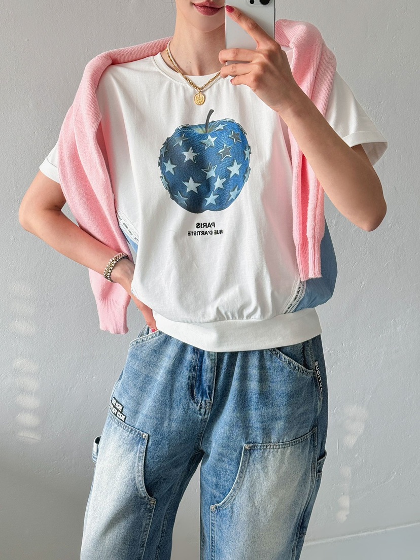 IAAN韓國代購女裝新款職業26春夏休閑熱賣人氣推薦時尚T恤iaAnT恤