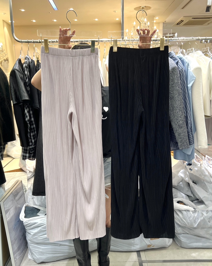 WORK SHOP韓國代購女裝新品職業時尚人氣休閑推薦休閑褲Work_shop休閑褲