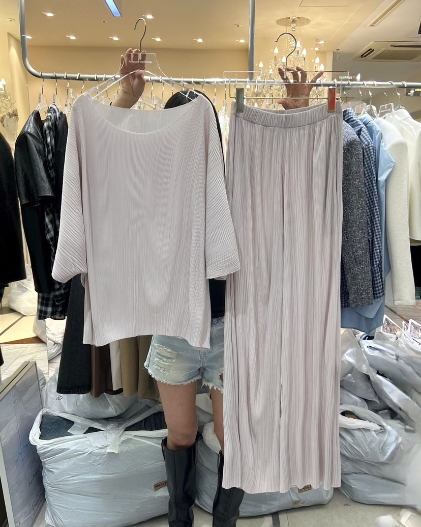 WORK SHOP韓國代購女裝新品職業時尚人氣休閑推薦休閑褲Work_shop休閑褲