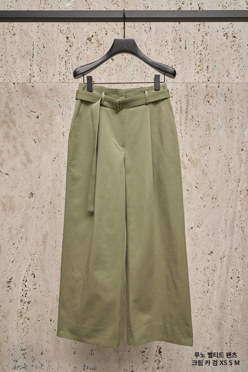 BLOSSOM韓國東大門直郵女士新款人氣職業休閑休閑褲含腰帶BLOSSOM休閑褲圖色2