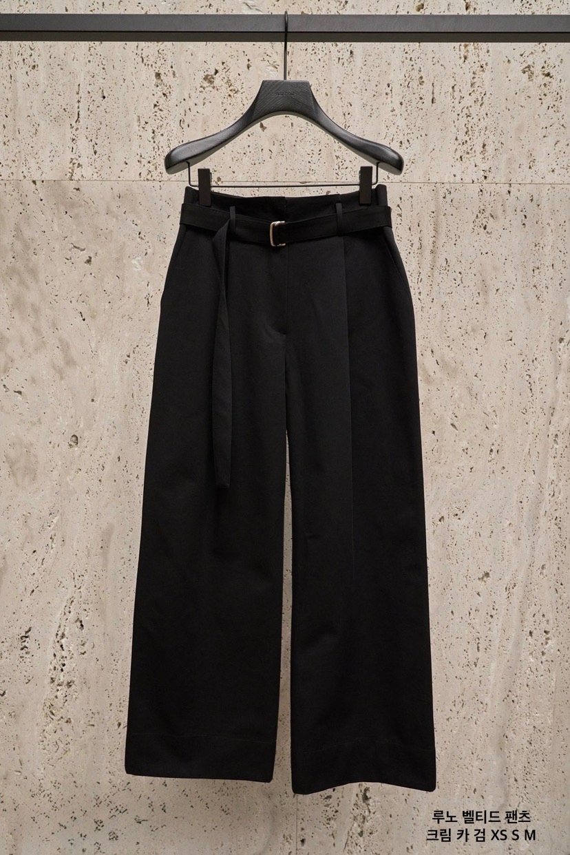 BLOSSOM韓國東大門直郵女士新款人氣職業休閑休閑褲含腰帶BLOSSOM休閑褲圖色3