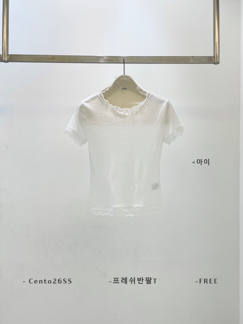 CENTO韓國東大門代購女士新款人氣休閑26春夏熱賣時尚T恤CENTOT恤圖色1