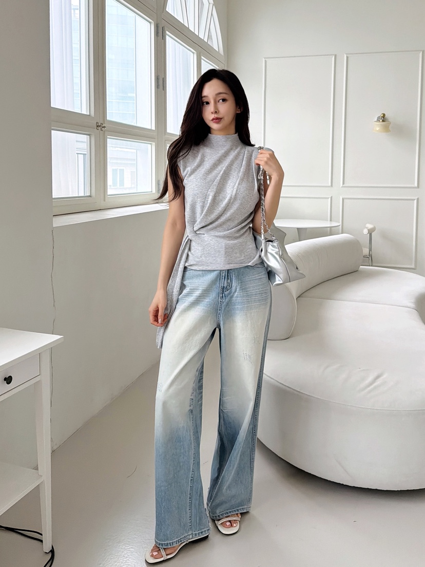 CLOTH韓國東大門代購女士新品時尚26春夏休閑推薦針織衫系帶CLOTH針織衫